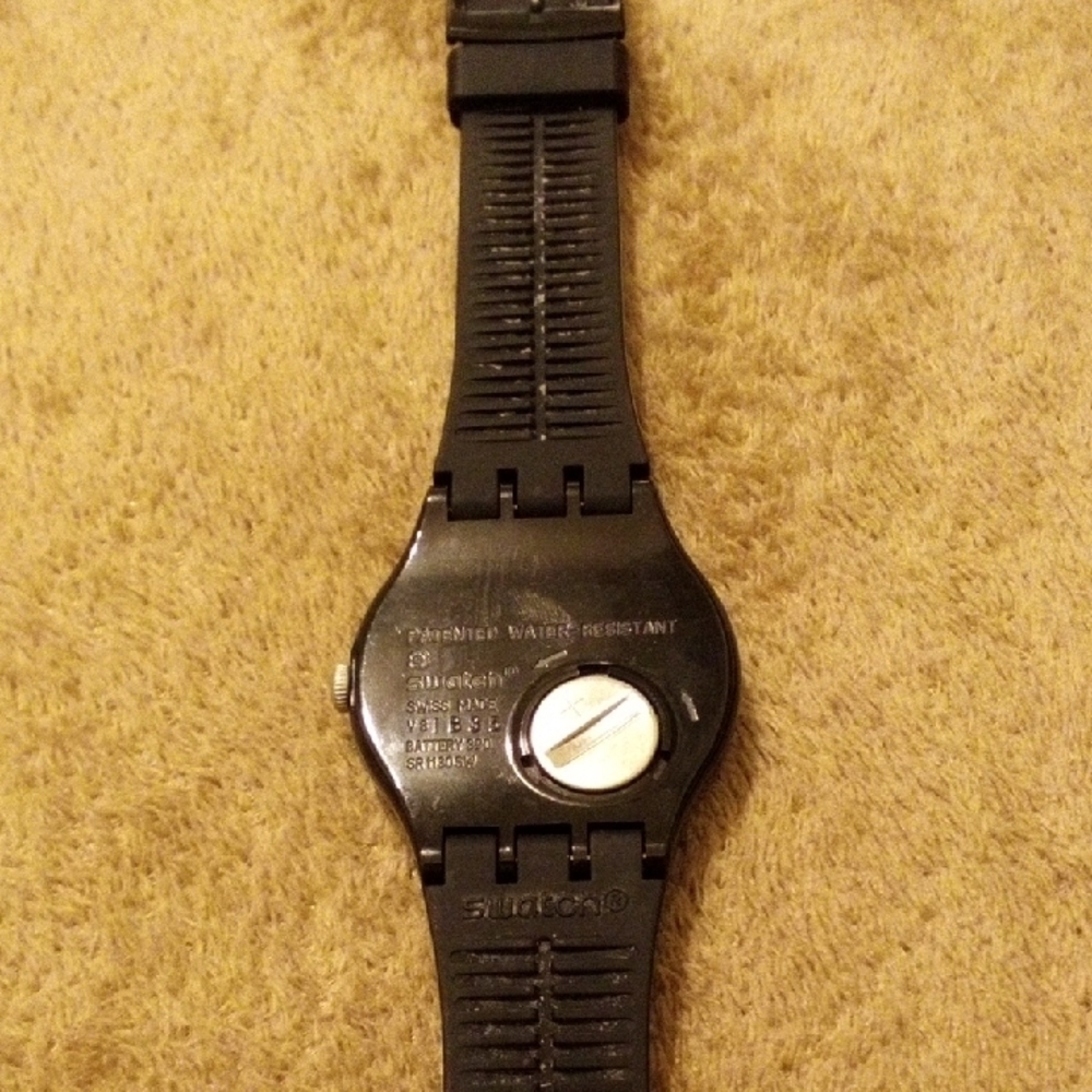 Swatch Black and Blue - Picture 4 of 6